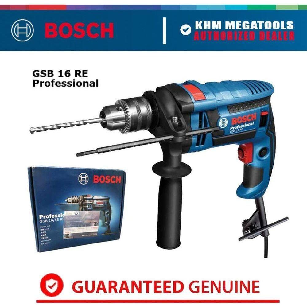 Bosch GSB 16 RE Impact Drill (Carton Only) 5/8 Bosch GSB 16 RE Impact Drill (Carton Only) 5/8